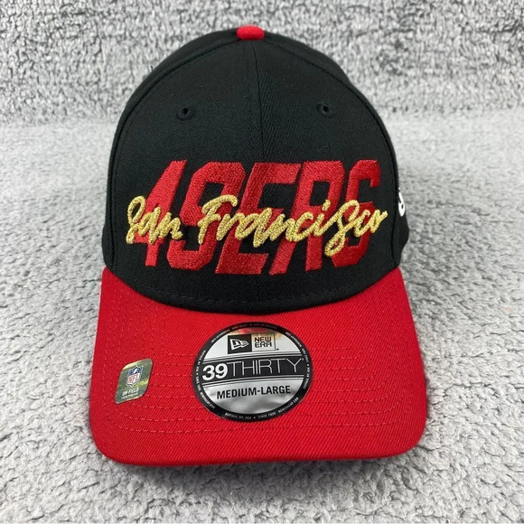 49ERS SAN FRANCISCO 2022 NFL draft 39THIRTY stretch fit size‎ medium/Large NEW - Picture 8 of 16